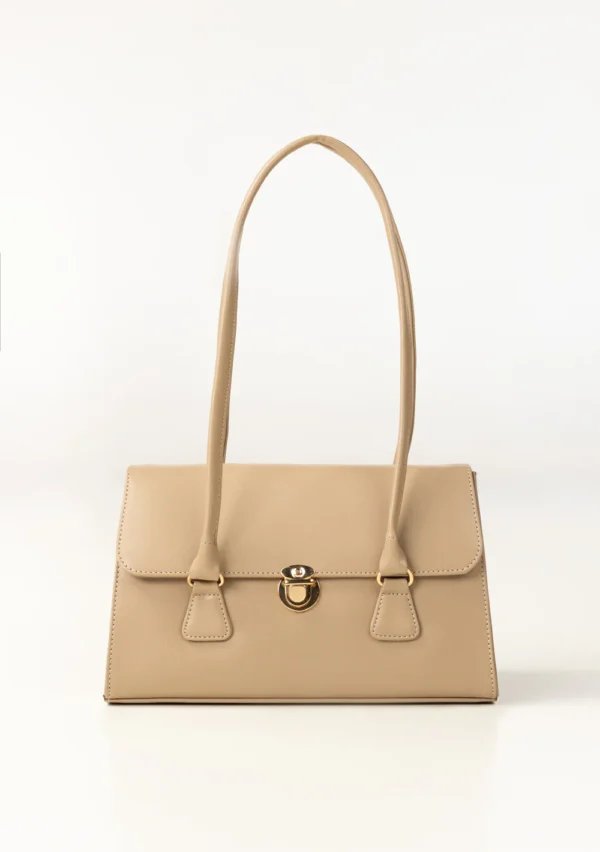 Beige Shoulder Bag